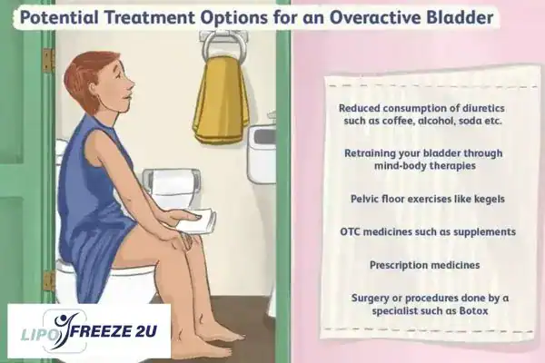 image of woman on toilet because of an overactive bladder Woodford
